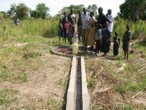 Mary's Well completed - Northern Uganda